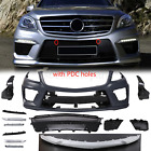 WL63 AMG Style Front Bumper Kit W/DRLs For Mercedes Benz W166 ML350 2012-2014 Mercedes-Benz s-class