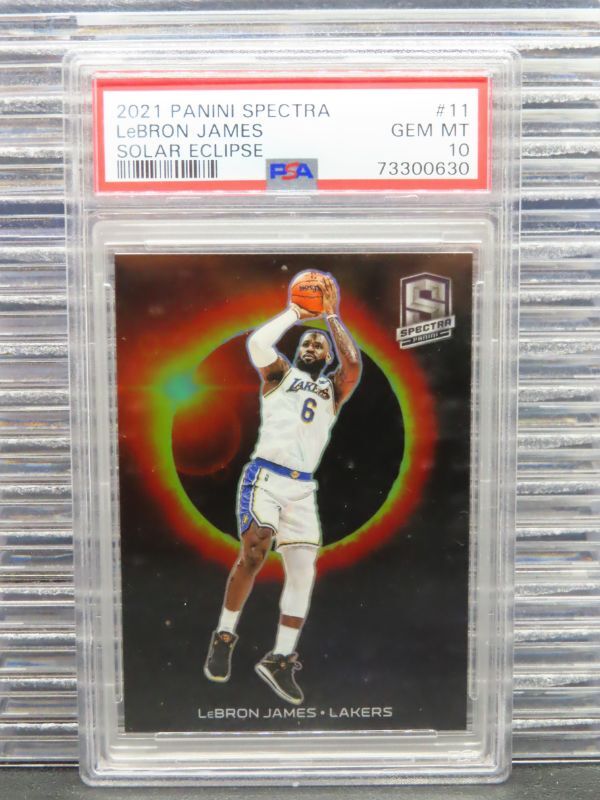 SSP PSA 10】NBA LeBron James Helix