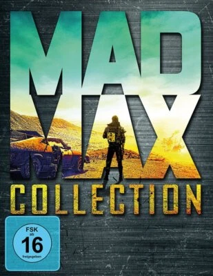 Mad Max Collection Teil +1+2+3+Fury Road (Mel Gibson) # 4-BLU-RAY-NEU - Bild 1 von 2