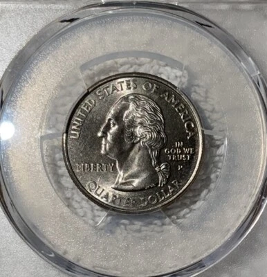 2000 P Massachusetts State Quarter MS 64 Uncirculated - Image 1 of 2