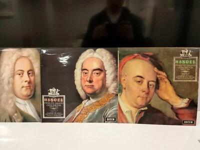 Handel Twelve Grand Concertos Op 6 3LP DECCA SKL 6371-3 Marriner EX UK Set - Image 1 of 4
