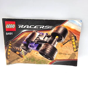 VINTAGE Lego Racers Ram Rod (8491) Instruction Booklet Only - Foto 1 di 3