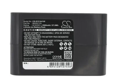 CAMERON SINO Batería 2500mAh para Aspiradora Dyson DC56 22.8V Li-ion