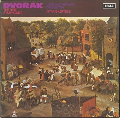 Kertesz/LSO "Dvorak: The Nine Symphonies" Decca Box Set SXLD 6515-21, 1 Missing Foto 1 de 4