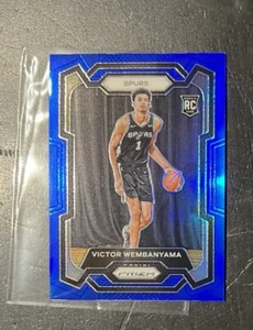 2023-24 Panini Prizm Blue 150/199 Victor Wembanyama Rookie RC Spurs - Imagen 1 de 11