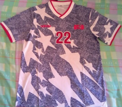 Camiseta Maillot Maglia Shirt USA Adidas Retro Year WC 1994 Size XL 22 LALAS new - Imagen 1 de 4