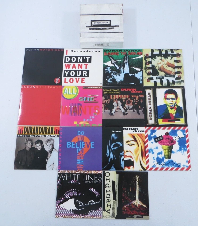 Duran Duran The Singles 1986-1995 CD Box Set Missing 1 CD - Image 1 of 4
