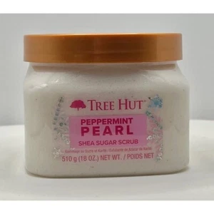 Tree Hut Peppermint Pearl Shea Sugar Scrub ~ (Seasonal) NEW - Picture 1 of 1