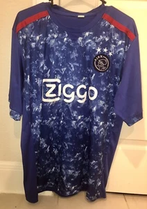 ✅AJAX Ziggo 6 AMSTERDAM Jersey Men's Large 2017 2018 AWAY FOOTBALL SOCCER - Picture 1 of 3
