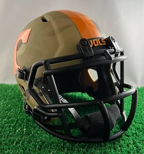 CUSTOM TENNESSEE VOLUNTEERS RIDDELL "CAMO" SPEED MINI HELMET - Picture 1 of 5