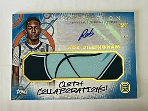 2022-23 Topps Inception OTE Auto Jersey Blue Collab Rob Dillingham 5/5 RPA - Picture 1 of 10