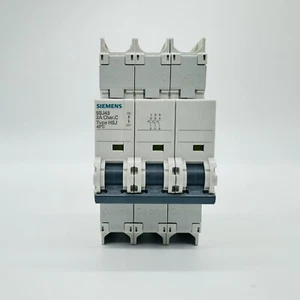 Siemens 5SJ42027HG41 Miniature Circuit Breaker. UL 489 Rated. 3 Pole Breaker. - Picture 1 of 21