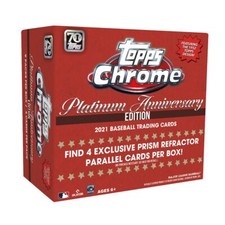2021 Topps Chrome Platinum Anniversary Baseball #1-250 You Pick/Choose Set Build