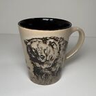 Mossy Oak Stoneware Ceramic 14 oz Bear Mug 4 1/4 inch
