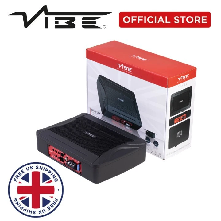 VIBE 6x8" UNDERSEAT ACTIVE SUBWOOFER 240 WATTS MAX CAR SUB BASS PULSEC8A-V4 - Image 1 of 4