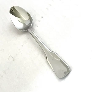 Ginkgo Helmick ELSASS Oval SUPPENLÖFFEL 18/10 Edelstahl Besteck Silber 7" NEU - Bild 1 von 5