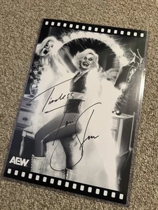 SIGNED Timeless Toni Storm 11x17 Poster Print All Elite Wrestling AEW - Picture 1 of 4