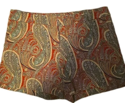 Pantalones Cortos Kenar Mujer Talla 8 Boho Floral Estampado Paisley Foto 1 de 4