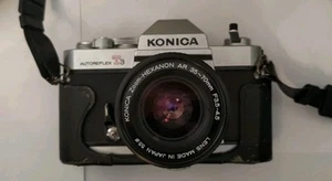 Konica Autoreflex T3N Spiegelreflexkamera + Konica Zoom Hexanon35-70 mm Objektiv - Bild 1 von 3