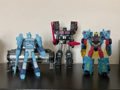 Transformers Legacy Velocitron/United 3 Figures Lot - Read Description - Image 1 of 4