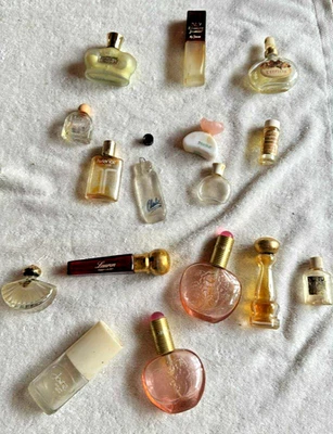 Lote 16 Botellas Perfume Vintage - Mujer Estados Unidos y Francia Foto 1 de 3