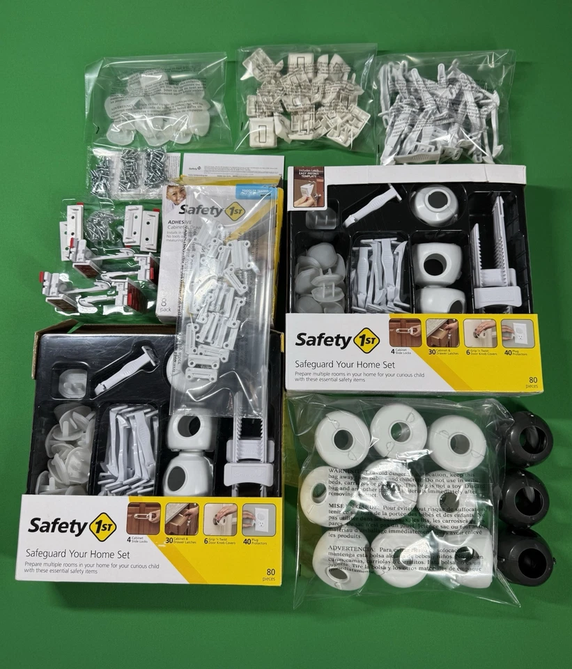Lote Seguridad 1er Safeguard Tu Hogar Set 240 Piezas NUEVO con extras Foto 1 de 1