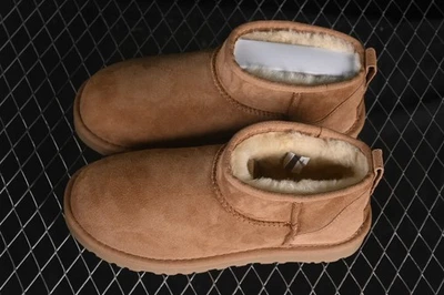 Size 5-9 UGG Women's Classic Ultra Mini Boot Chestnut 1116109-CHE - Brand New - Image 1 of 4