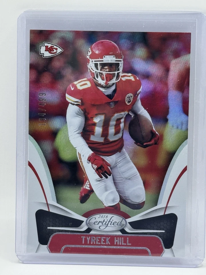 2018 Panini Certified #32 Tyreek Hill Silver /499 Chiefs - Image 1 of 2