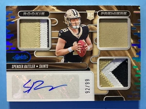 2024 Panini Absolute Spencer Rattler Rookie Patch Auto /99 !!! RPA Saints - Picture 1 of 2
