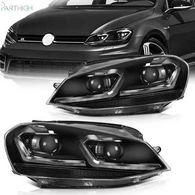 Conjunto de faros izquierda+derecha para Volkswagen Golf Alltrack SEL 1,8 L 2017 Foto 1 de 4