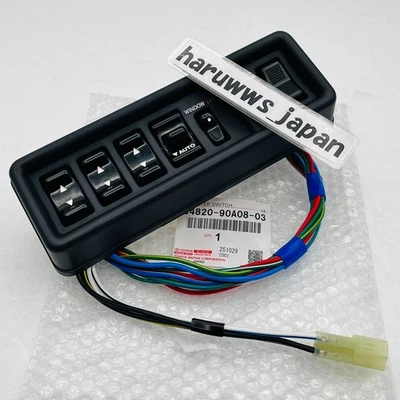 OEM Toyota 88-90 Land Cruiser FJ62 Power Window Master Switch Genuine New LHD - Image 1 of 4