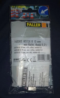 Faller Car System 163302 - H0 Motor, ø 10 mm mit Fläche, Modul 0,3 - Bild 1 von 2