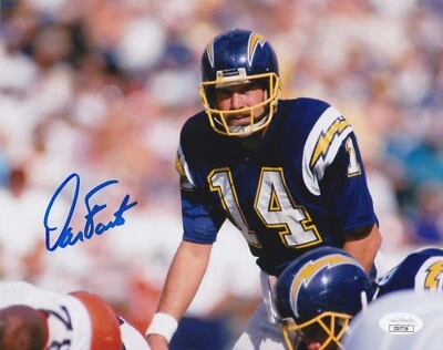 DAN FOUTS Signed Autograph Auto 8x10 Picture Photo San Diego Chargers JSA COA - Image 1 of 2