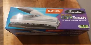 Swingline High Capacity Light Touch 2-3 Hole Paper Punch 20 Sheet Capacity NEW - Picture 1 of 3