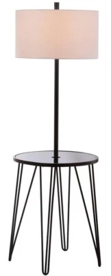 Safavieh FLOOR LAMP SIDE TABLE, Reduced Price 2172705193 FLL4010A - Image 1 of 4