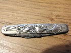 canif ancien décor art nouveau