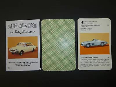 ASS * Auto-Quartett 616 E -  Ford Badewanne  Auflage 1961 - Rarität • 11.50€