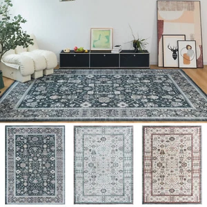 Extra Large Floor Rug/ Non Slip Plush Mat/ Beautiful Persian Carpet/ Hall Runner - Picture 1 of 22