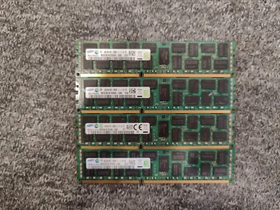 32GB (4x 8GB) SAMSUNG 2Rx4 PC3-12800R 1600MHz Server RAM - Image 1 of 4