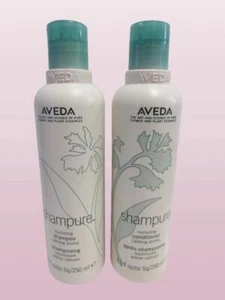 AVEDA SHAMPURE NURTURING SHAMPOO 8.5 OZ & CONDITIONER 8.5 OZ LOT OF 2 - Picture 1 of 2