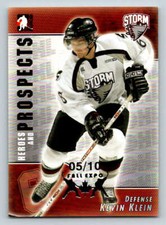 2004-05 ITG Heroes Prospects Fall Expo #86 Kevin Klein /10 (ref 205315)