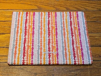 NWOT Vera Bradley PVC Orange Tech Envelope in Confetti Stripe - Retired Print - Image 1 of 4