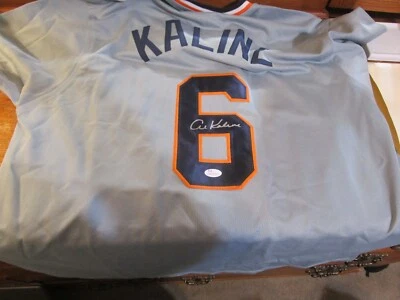 AL KALINE  AUTOGRPAH  JERSEY   JSA  AUTHENIC - Image 1 of 2