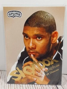 2003-04 Fleer Skybox Autographics Tim Duncan #43 Spurs - Picture 1 of 6