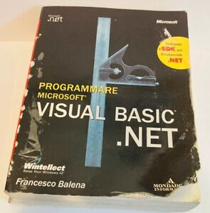 F. Balena Programmare Microsoft Visual Basic .NET con cd ed. Mondadori 2002