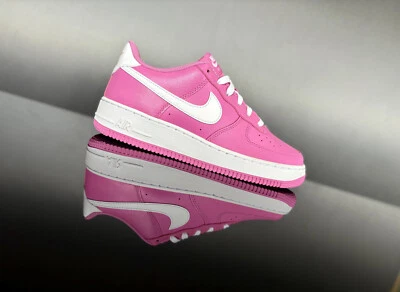 NIKE AIR FORCE 1 LOW  -Playful Pink- fuchsia Leder Classic Damen Sneaker Gr.39 - Bild 1 von 3