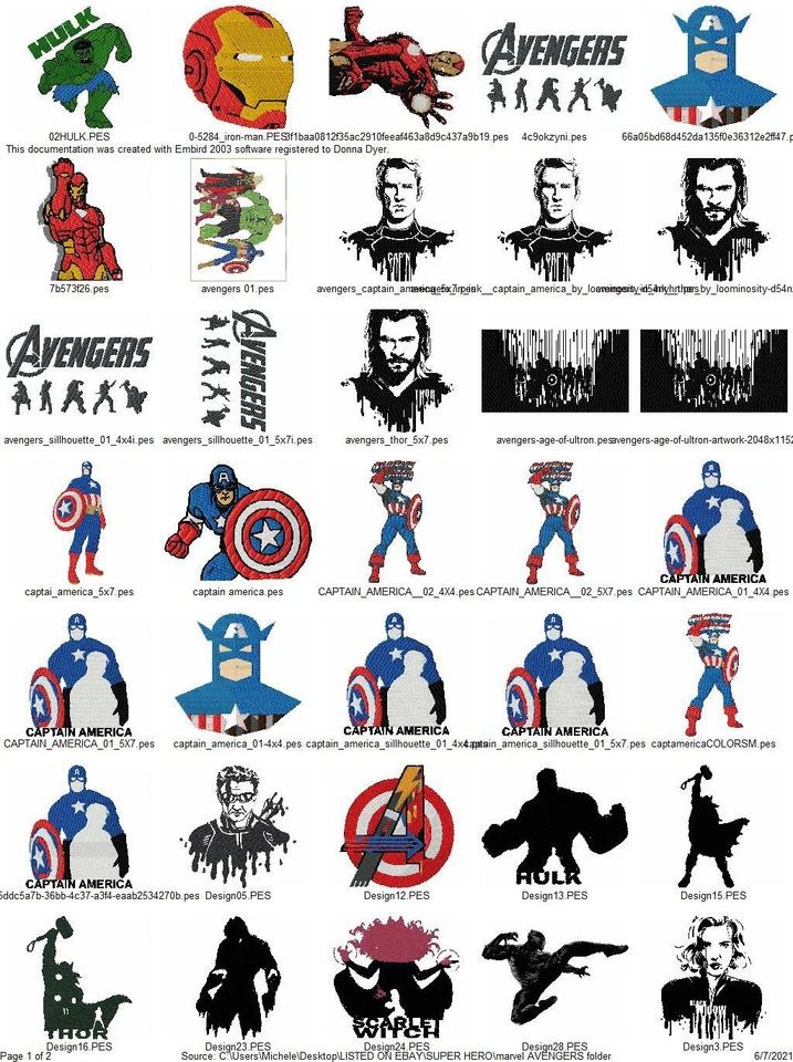 HUGE 5000+ CARTOON CHARACTERS BUNDLE Embroidery Machine Designs PES ZIP DRIVE