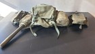 ORIGINAL VIETNAM WWII ALGERIE ERA GEAR LOT POUCHES BELTS SUSPENDERS ETC