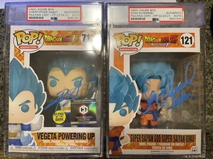 Dragon Ball Z Funko Signed (PSA Signed, Christopher Sabat, PSA Sean Schemmel) - Picture 1 of 3