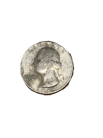 1965 Silver Quarter No Mint Mark RARE!!!! Cover